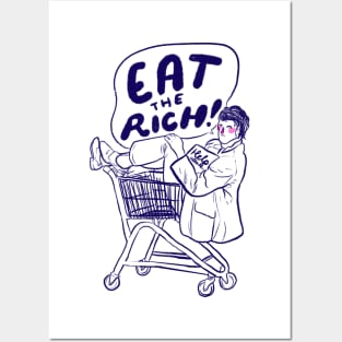 Eat the Rich! Posters and Art